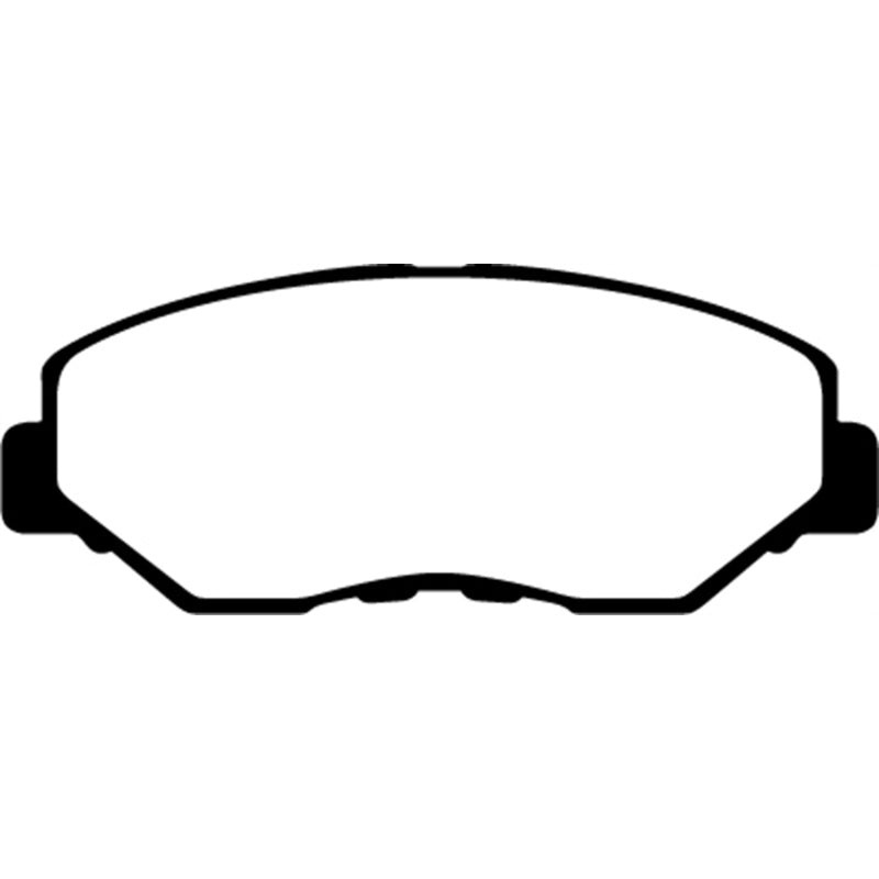 EBC 13-15 Acura ILX 1.5 Hybrid Redstuff Front Brake Pads