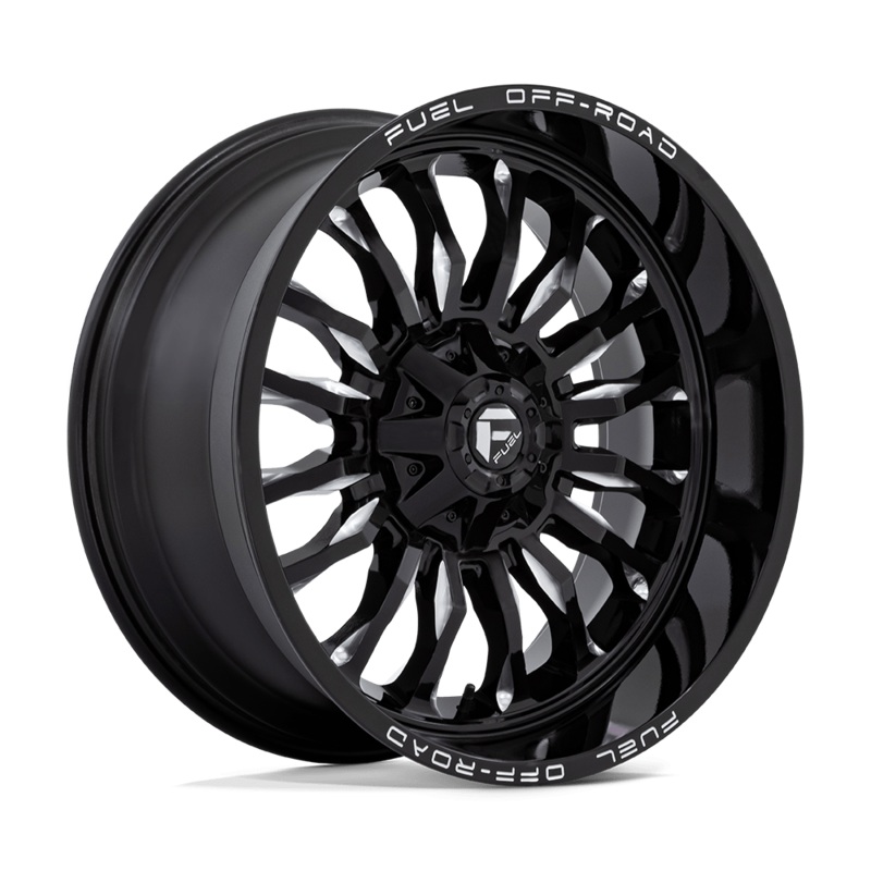 Fuel Wheels D795 ARC 22″ 6×135/6×139.7 Gloss Black Milled