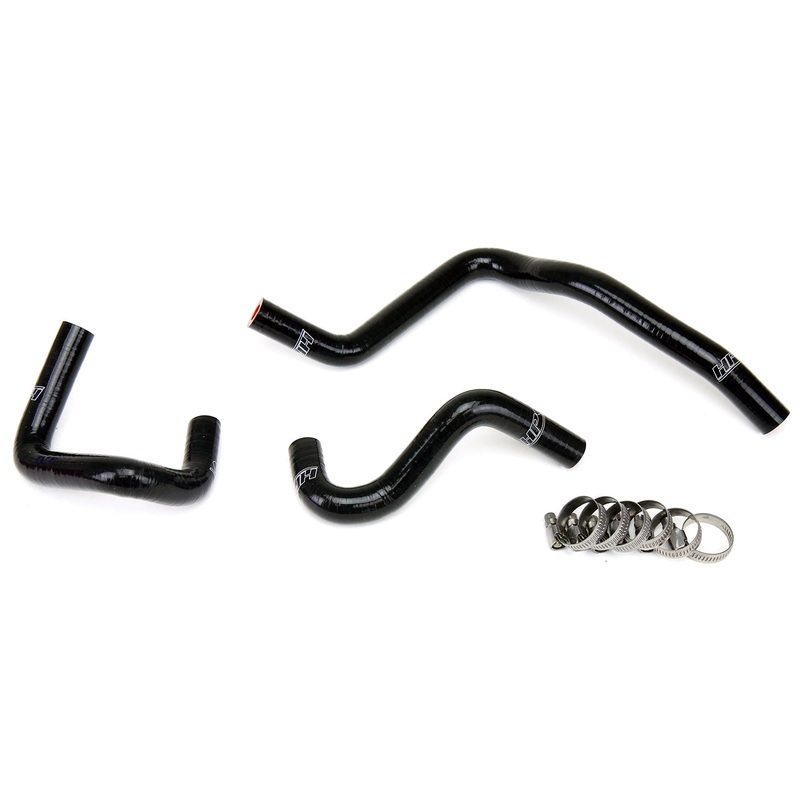 HPS Silicone Engine Oil Cooler Coolant Hose Kit | 2003-2007 Infiniti G35 and 2003-2006 Nissan 350Z (57-1748-BLK)