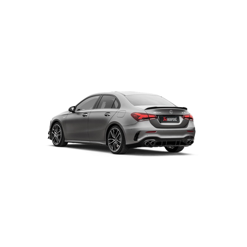Akrapovic 2019+ Mercedes-Benz A35 AMG Sedan (W177) Slip-On Line (Titanium) w/Titanium Tips