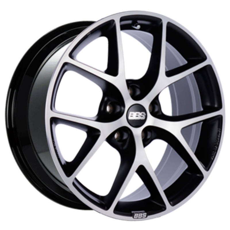 BBS SR Wheel – 17×8.0 +30 | 5×120 | Volcano Grey w/ Diamond Cut