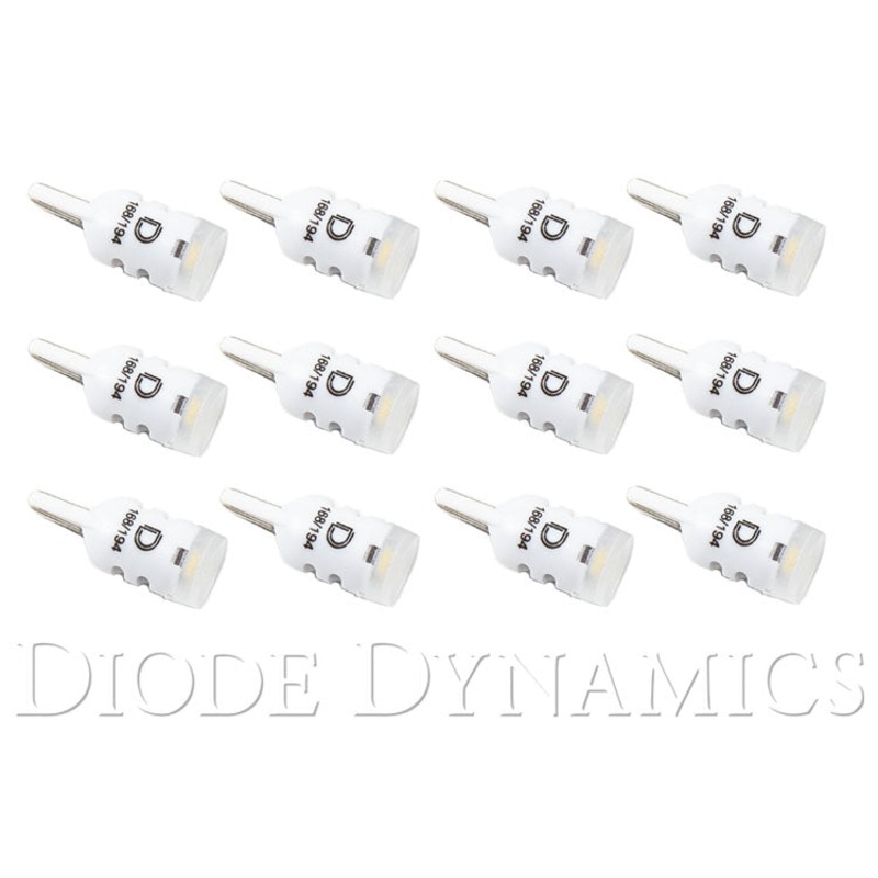 194 LED Bulb HP3 LED Warm White Set of 12 Diode Dynamics