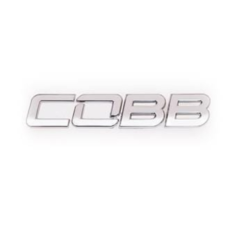COBB OEM Chrome Badge Universal Impreza 2002-2014 / Forester 2004-2018 / Legacy 2005-2012 / Outback XT 2005-21 /  WRX 2015+ / Mazda Mazdaspeed6 2006-2007 / Mazdaspeed Axela 2007-2012 / Mitsubishi Evolution 2008-2015 / Lancer 2009-2015 | 800200