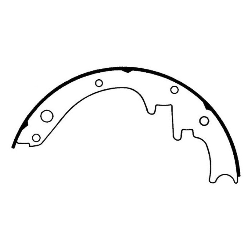 Porterfield Brake Shoes for 1967 FORD MUSTANG V8 w/Front Drums exc. 390