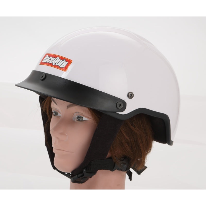 RaceQuip CREW Helmet White Medium