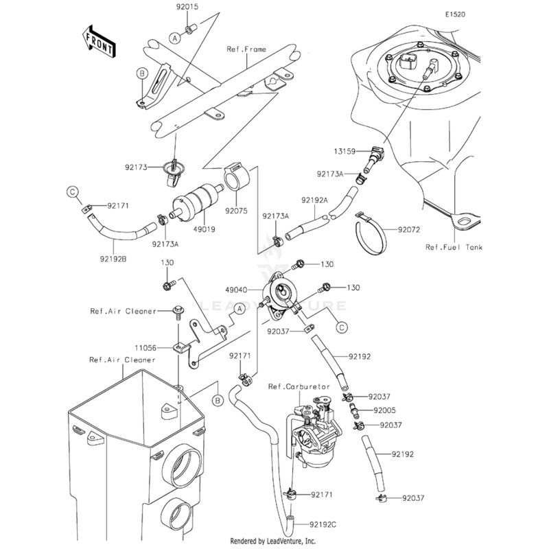 Tube,Crab.Insulator-Pump by Kawasaki