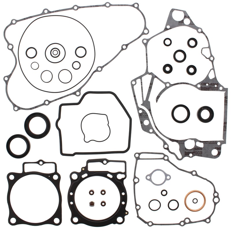 Vertex 811284 Gaskets 09-16 Honda CRF450R Complete Gasket Kit w/ Oil Seals