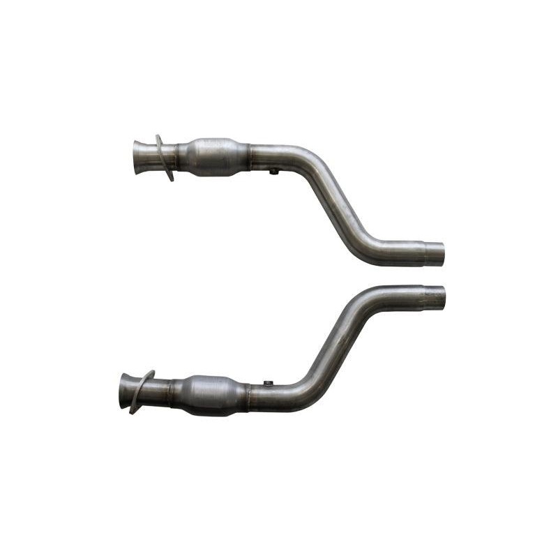 BBK 05-15 Dodge Challenger Charger Short Mid X Pipe w Catalytic Converters 2-3/4 For LT Headers