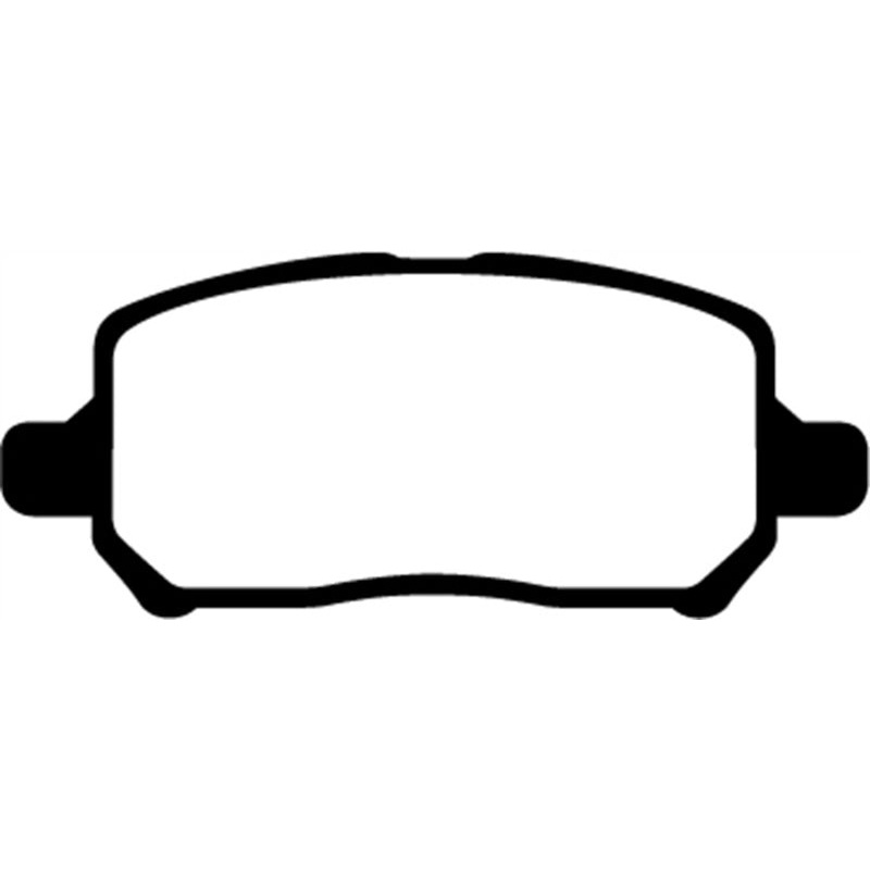 EBC 05-10 Chevrolet Cobalt 2.2 4 Lug Yellowstuff Front Brake Pads