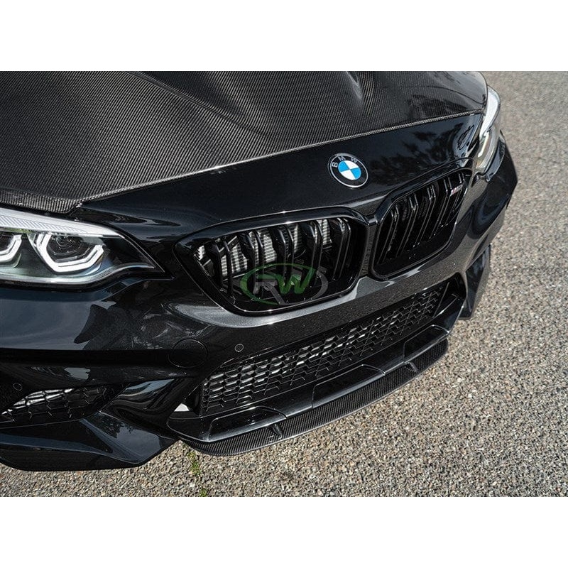 RW Carbon Center Carbon Fiber Front Lip Spoiler – BMW F87 M2