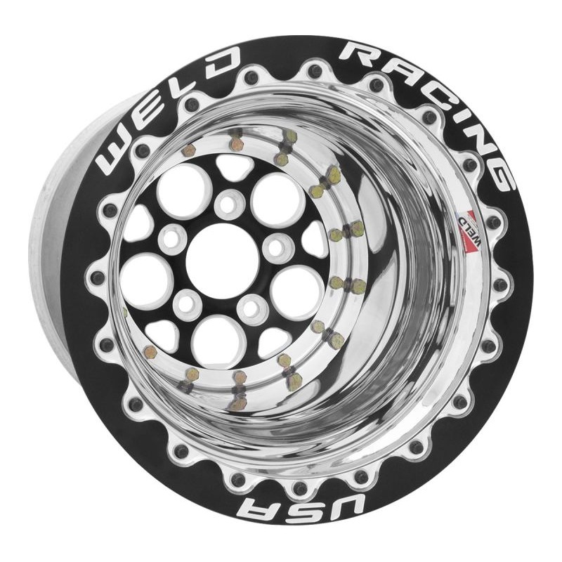 Weld Magnum 2.0 15×14 / 5×4.5 BP / 4in. BS Black Wheel – Single Beadlock MT