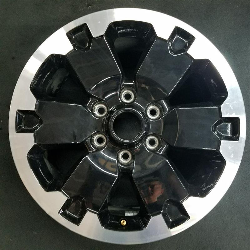 18″ RANGER 21-22 18×8 aluminum 6 spoke machined edge black center Original OEM Wheel Rim