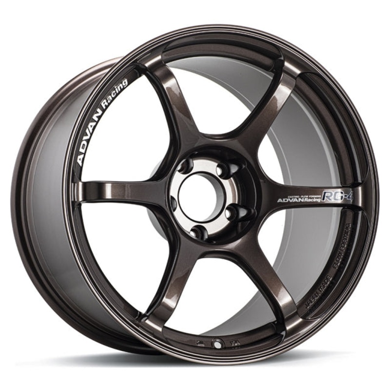 Advan RG-4 Wheel – 17×7.5 +38 | 4×100 | Racing Copper Bronze