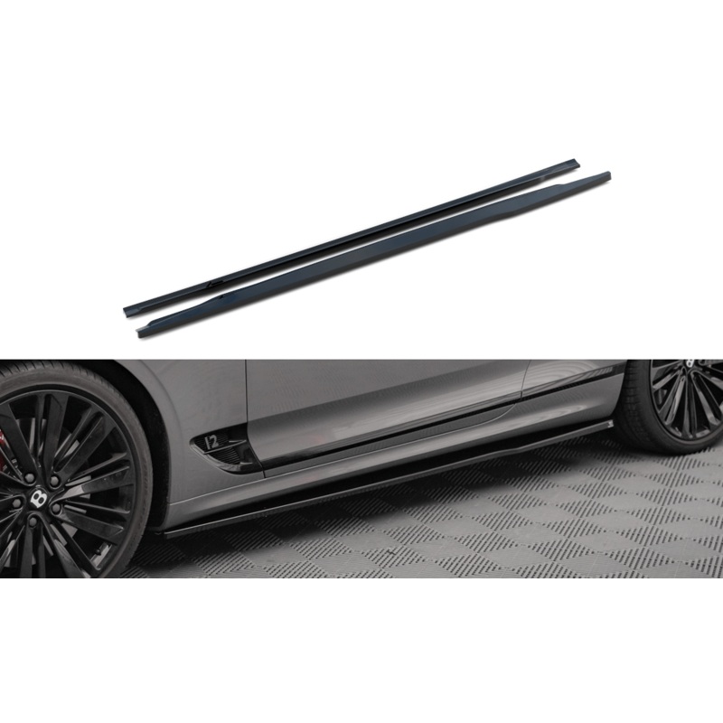 Maxton Design Side Skirts Diffusers – Bentley Continental GT Mk3