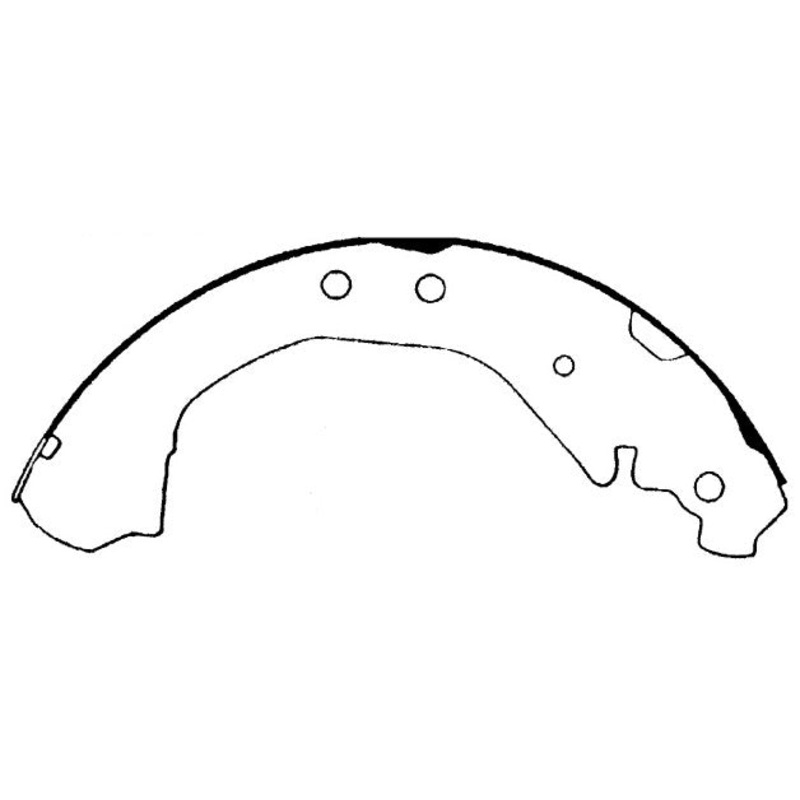 Porterfield Brake Shoes for 2000 GMC YUKON 2WD 10″ Rear Shoe