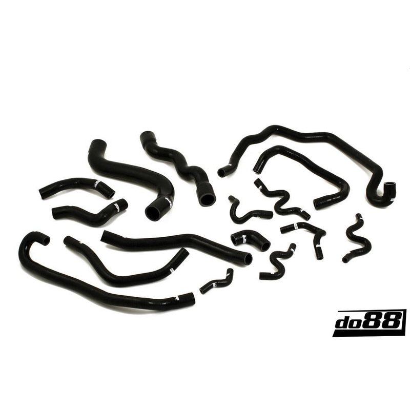 SAAB 9-3 2.8t V6 2006- Coolant hoses Black