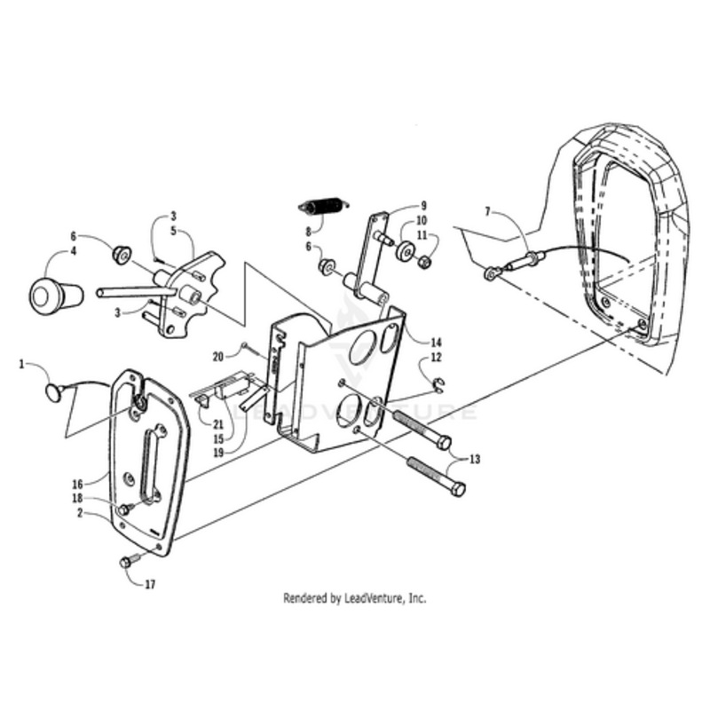 Shift Bracket by Arctic Cat