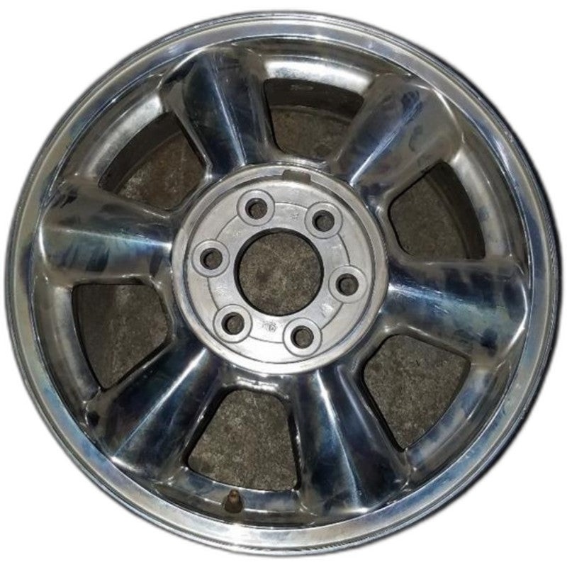 17″ ENVOY 02-03 17×7 aluminum polished opt N80 Original OEM Wheel Rim