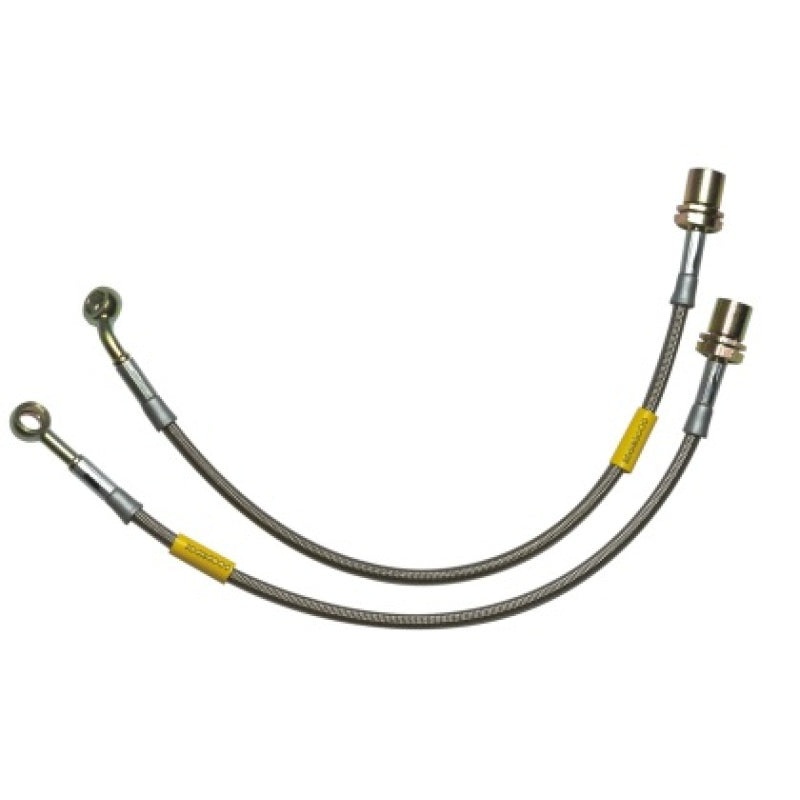 Goodridge 08-17 Subaru Impreza STI / 13-20 Subaru BRZ Stainless Steel Rear Brake Lines
