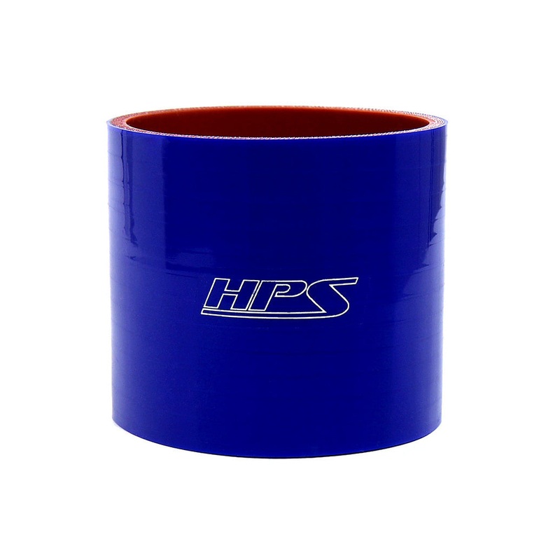HPS 3-3/8″ 4-ply Reinforced Silicone Straight Coupler Hose | Universal (HTSC-338-BLUE)