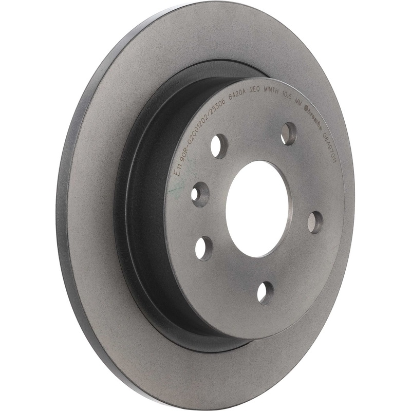 PRIME UV Coated Rear Disc Brake Rotor – 08.A970.11