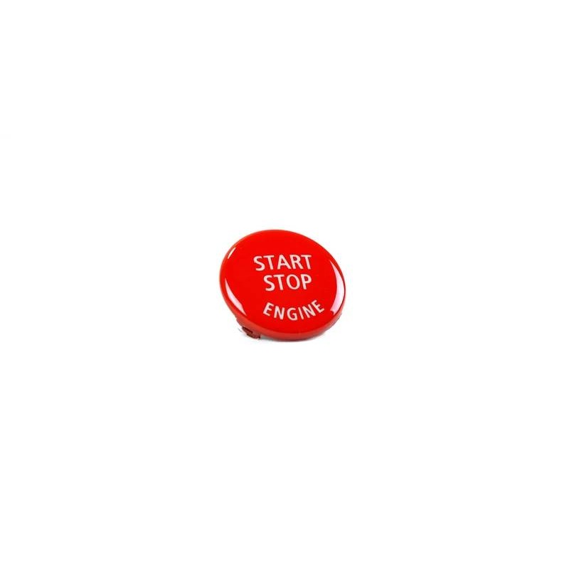 AutoTecknic Bright Red Start Stop Button – E60 M5 | 5-Series