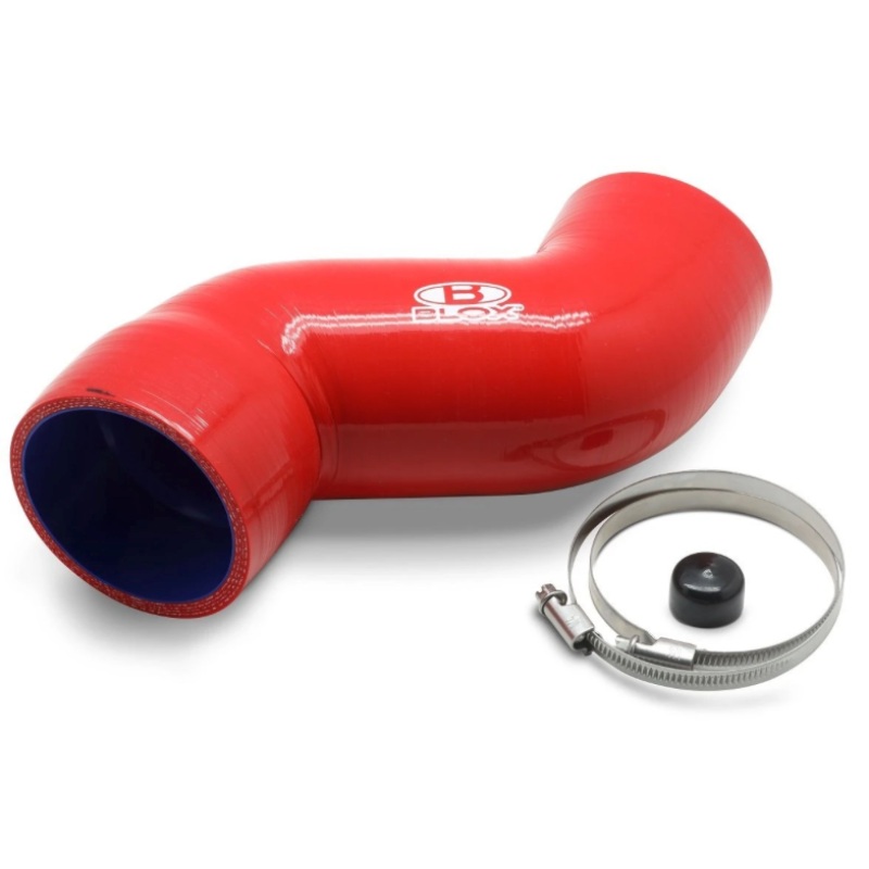 BLOX Racing 08-14 WRX/08-20 STi Air Box Intake Hose – Red | BXFL-50210-RD
