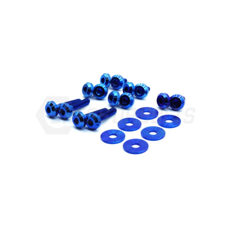 Dress Up Bolts 16-21 Civic Si Titanium Hardware Trunk Kit | True Burned | HON-051-Ti-TB