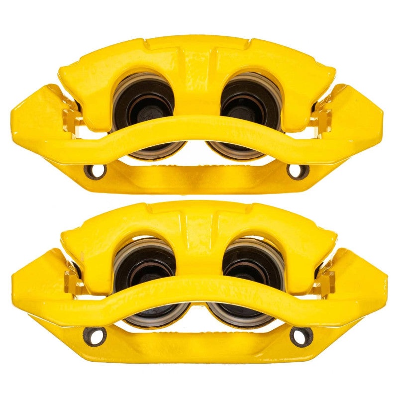Power Stop 2011 Ram Dakota Front Yellow Caliper w/Bracket (Pair)