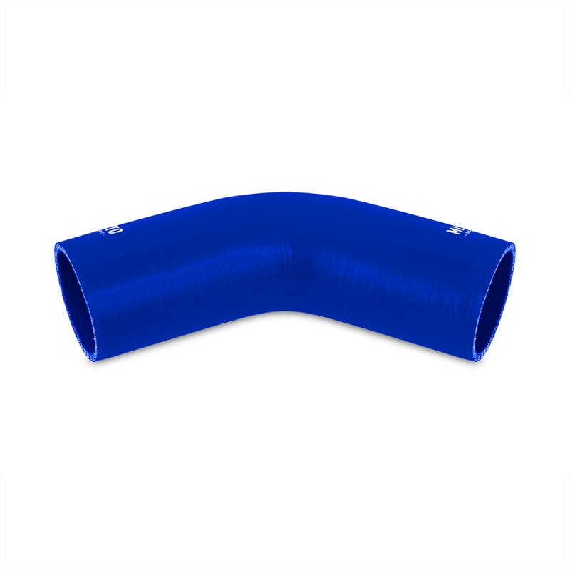 Mishimoto 3.5in 45 Degree Silicone Coupler Blue Universal | MMCP-3545BL