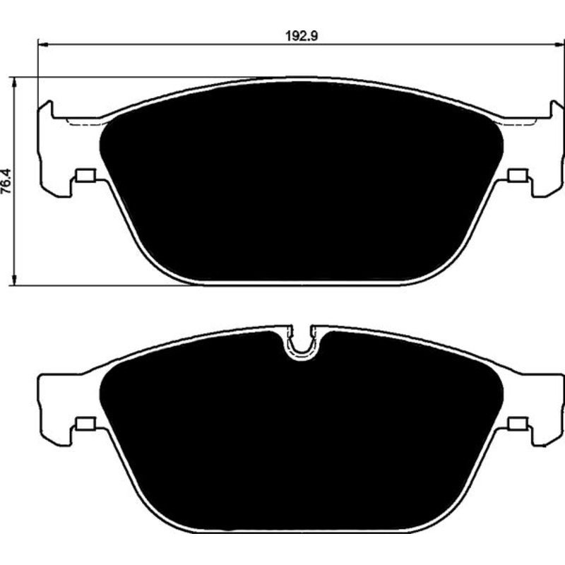 Porterfield Brake Pads for 2012 AUDI A8/A8 Quattro