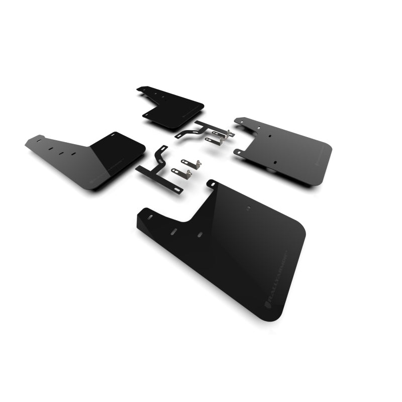 Rally Armor 23-25 Toyota Sequoia Black UR Mud Flap w/ Metallic Black Logo