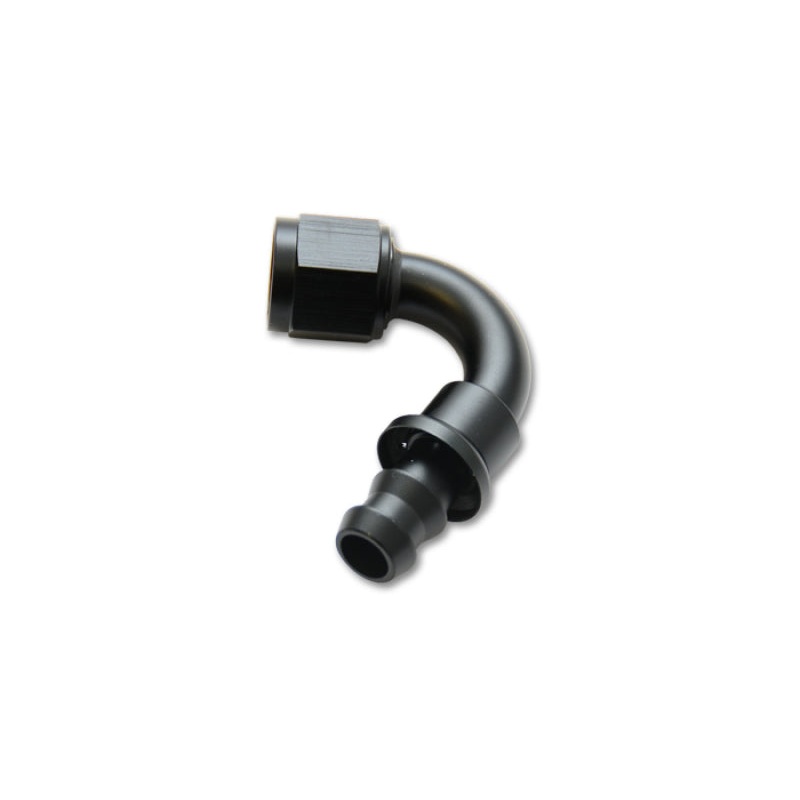 Vibrant Push-On 120 Degree Hose End Elbow Fitting – -12AN