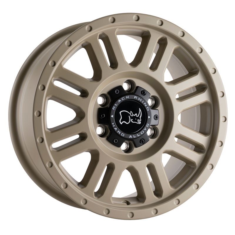 18×8.0 Black Rhino Yellowstone 6×130
