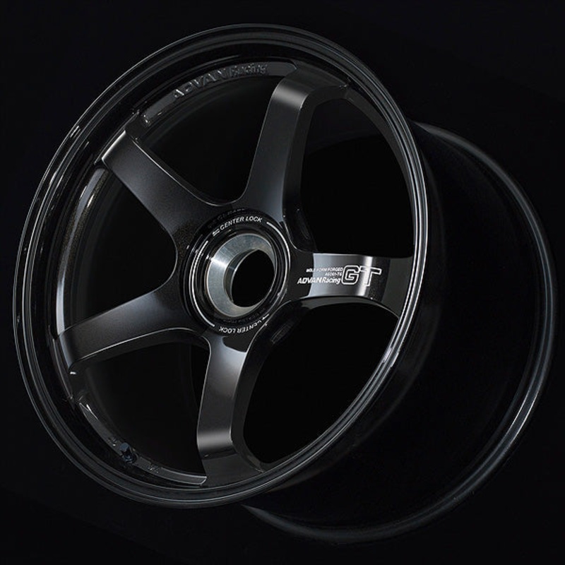 Advan GT Wheel for Porsche – 20×9.0 +55 | 5×130 | Racing Titanium Black