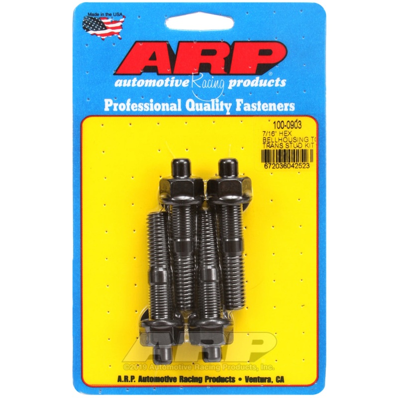 ARP 7/16in Dia Hex Bellhousing to Trans Stud Kit