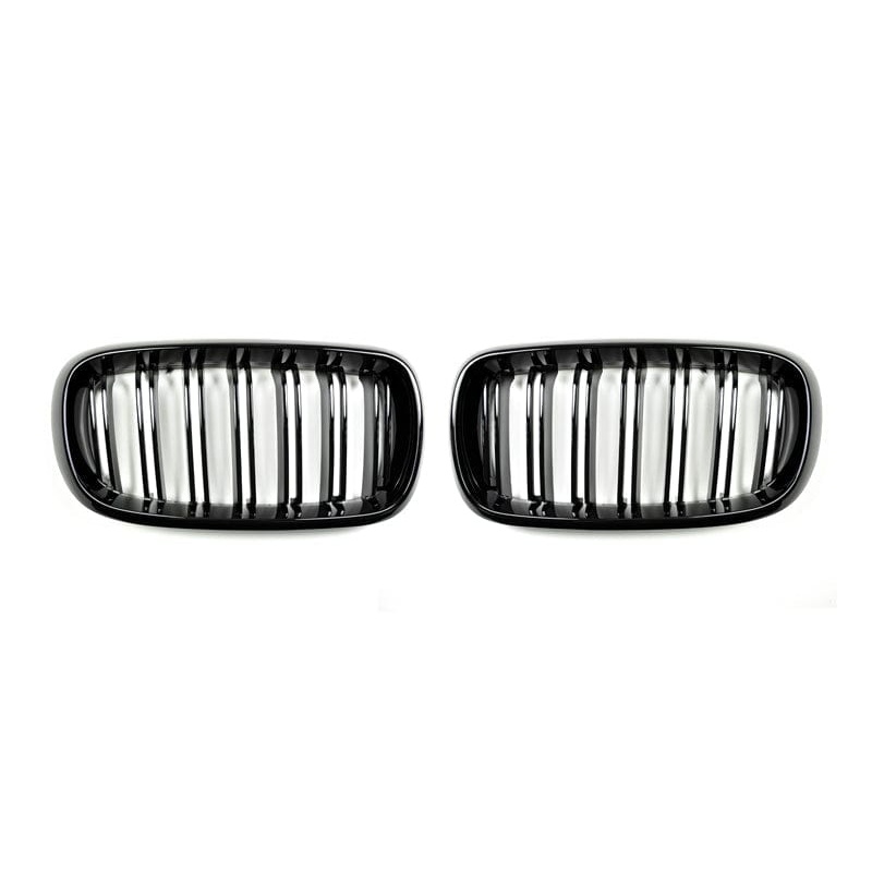 AutoTecknic Dual-Slats Gloss Black Front Grille Set – F15 X5 | F85 X5M & F16 X6 | F86 X6M
