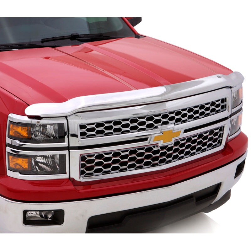 AVS 07-17 Ford Expedition High Profile Hood Shield – Chrome