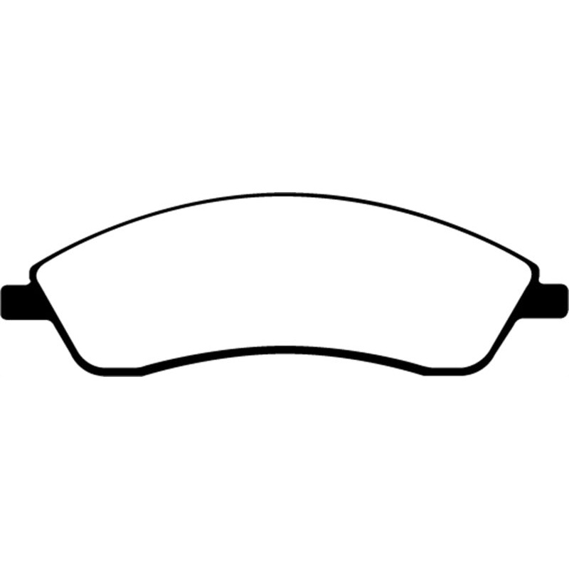 EBC 06-07 Cadillac CTS 2.8 (Sports Suspension) Yellowstuff Front Brake Pads