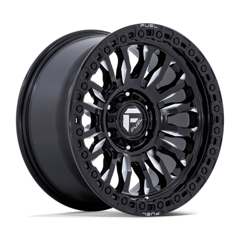 Fuel Wheels FC857 Rincon 18″ 8×165.1 Gloss Black Milled