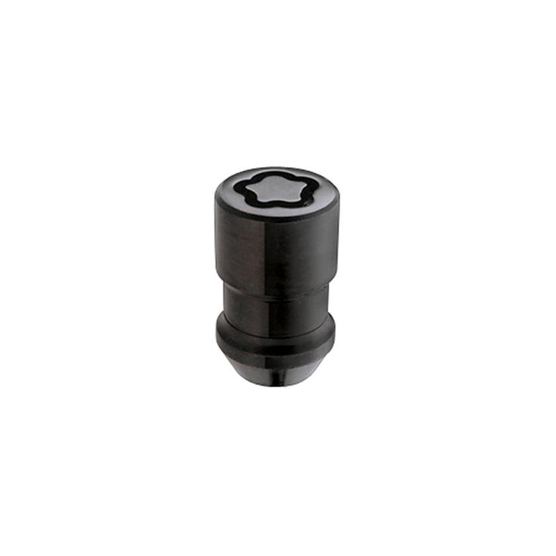 McGard Wheel Lock Nut Set – 5pk. (Cone Seat) 1/2-20 / 3/4 &13/16 Dual Hex / 1.46in. Length – Black