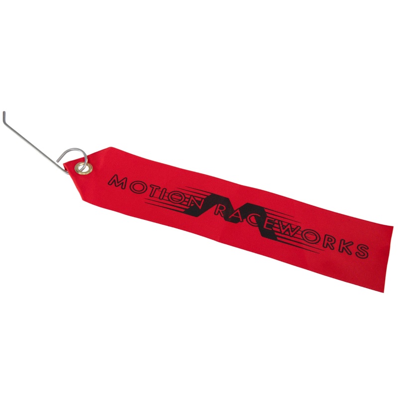 Motion Raceworks Remove Before Flight Pin and Tag