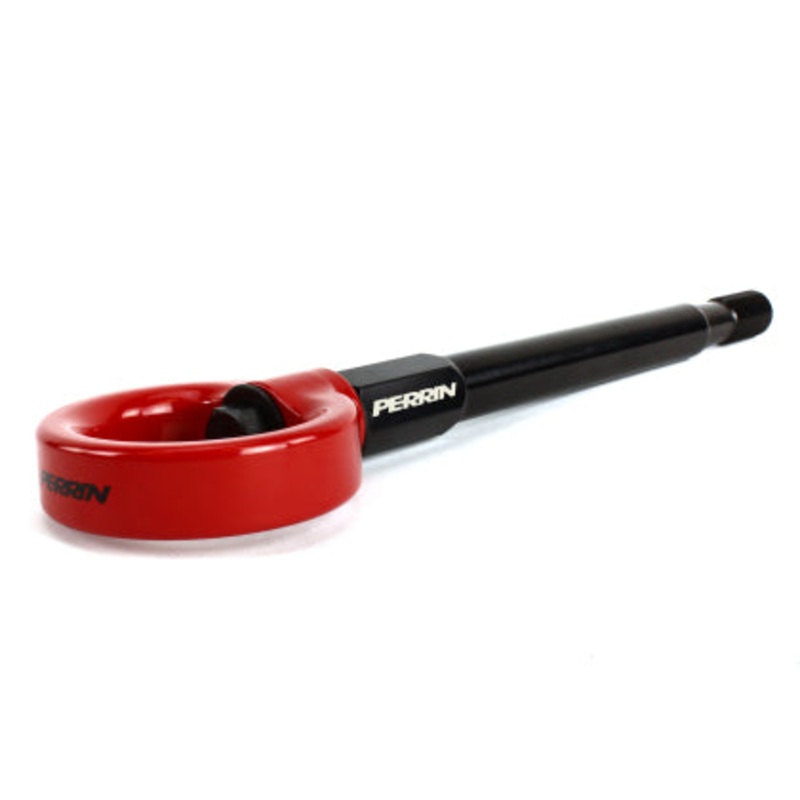Perrin 08-14 Subaru WRX/STI Tow Hook Kit (Front) – Red