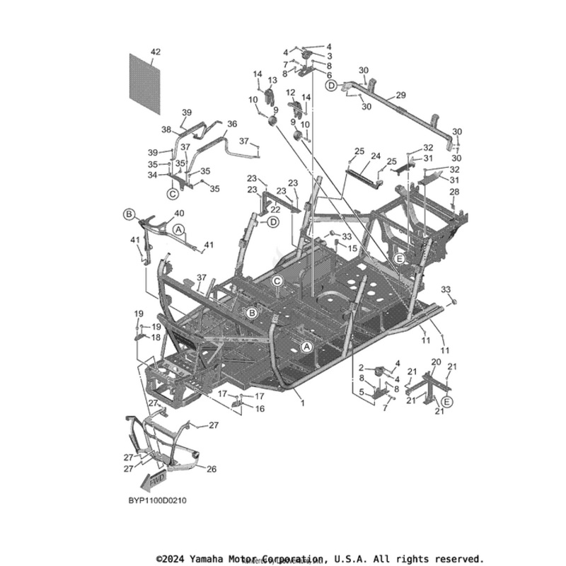 Pipe Assembly 2 by Yamaha
