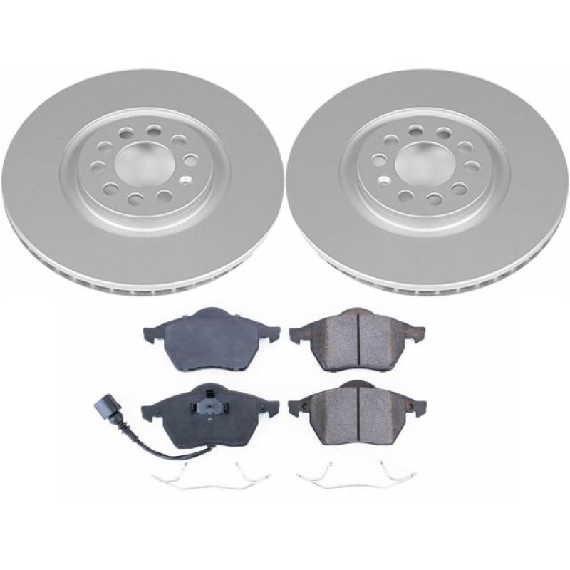 PowerStop Power Stop 99-06 Audi TT Front Z23 Evolution Sport Coated Brake Kit