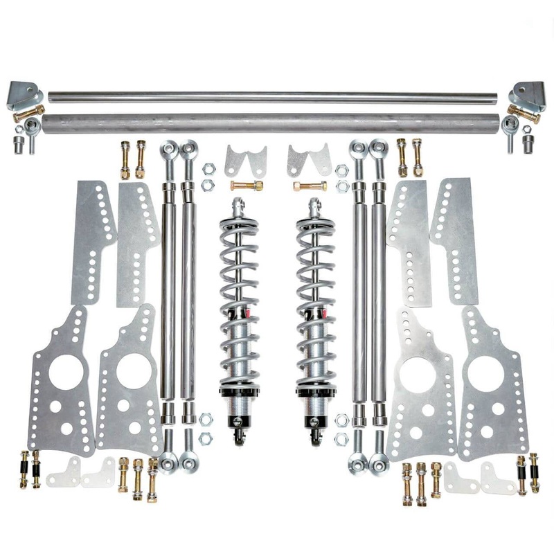 QA1 R170-110 HD Pro Rear Drag 4-Link System Single Adjust 110lb Springs
