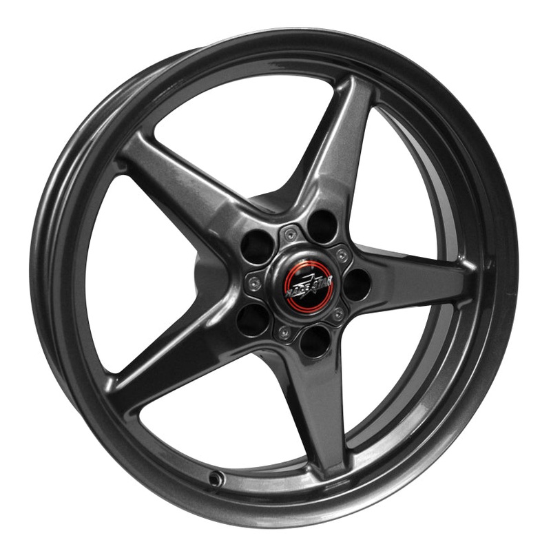 Race Star 92 Drag Star 20×6 5×4.75bc 3.20bs Bracket Racer Metallic Gray Wheel