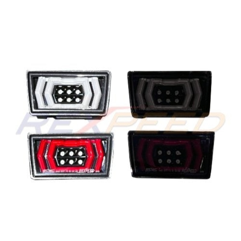 Rexpeed [22-25 WRX] V2 Rear Fog Light | White Tube + Clear Lens | G117
