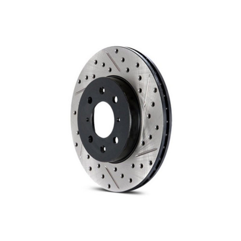 StopTech Drilled & Slotted Front Rotors 2012-2015 Honda Civic / Acura ILX (right)