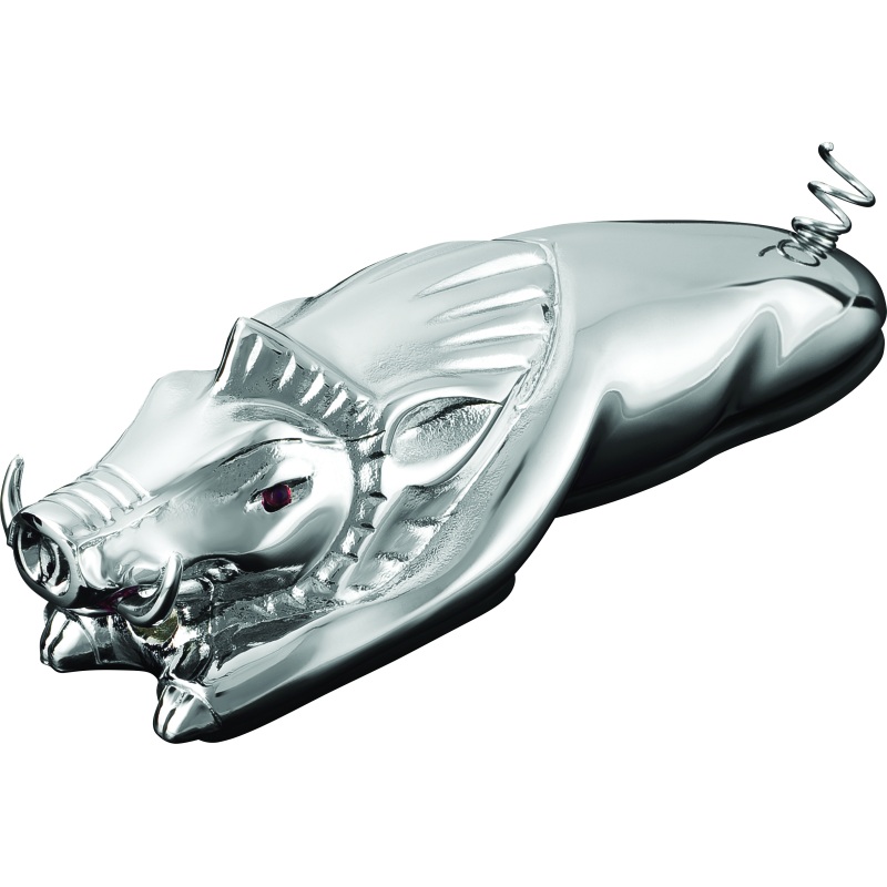 Kuryakyn Wild Boar Fender Ornament Chrome